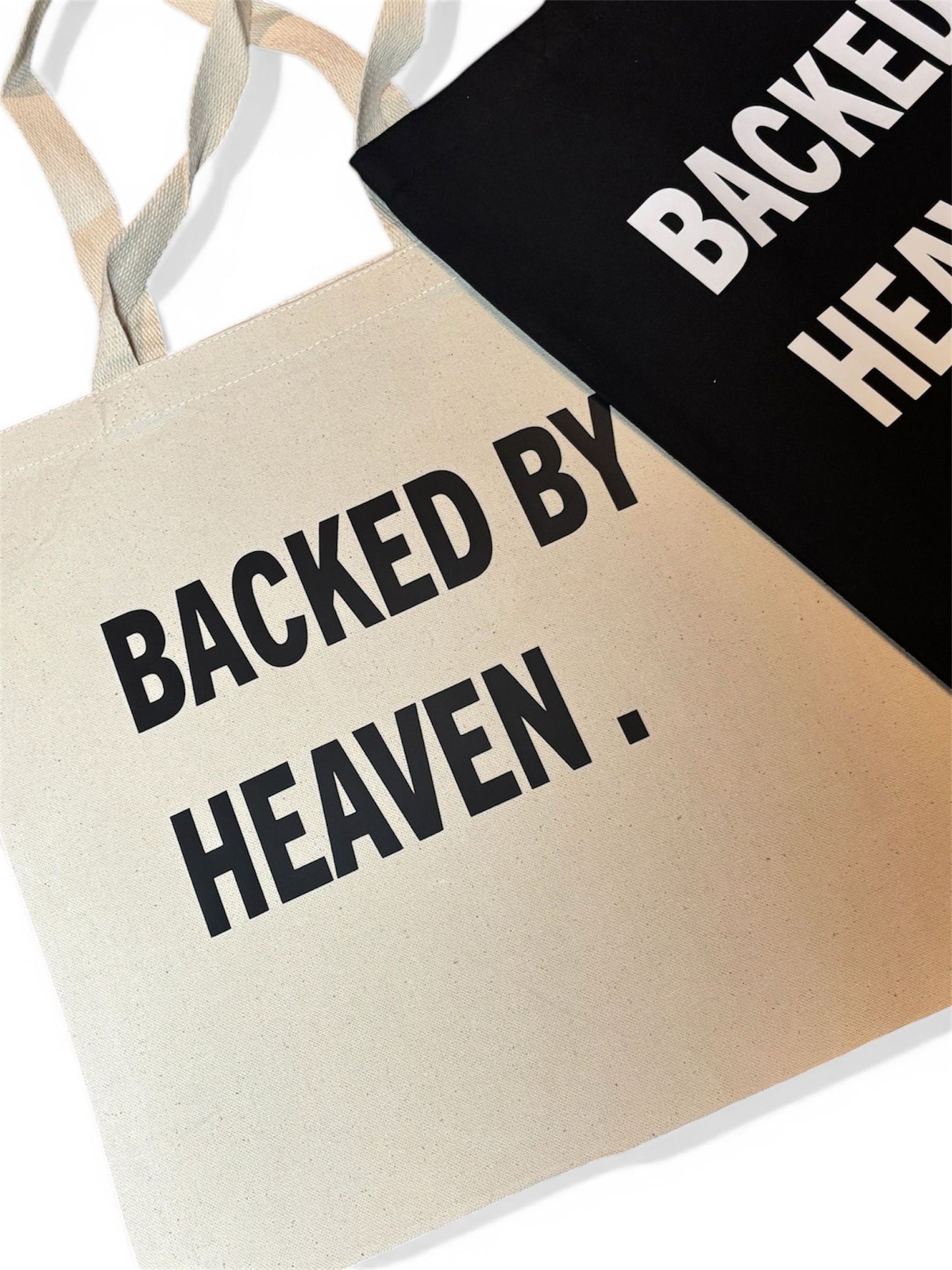 Backed by Heaven Tote