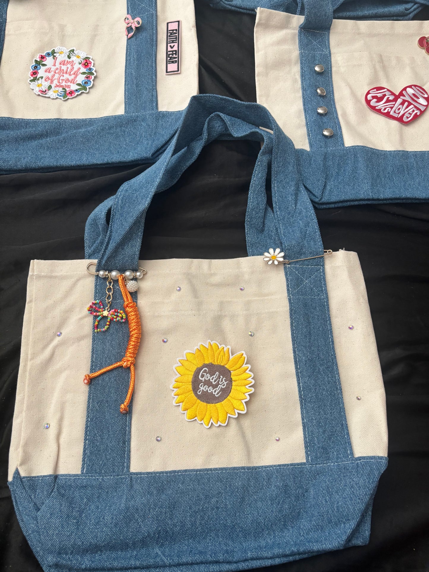 Mini God is Good tote
