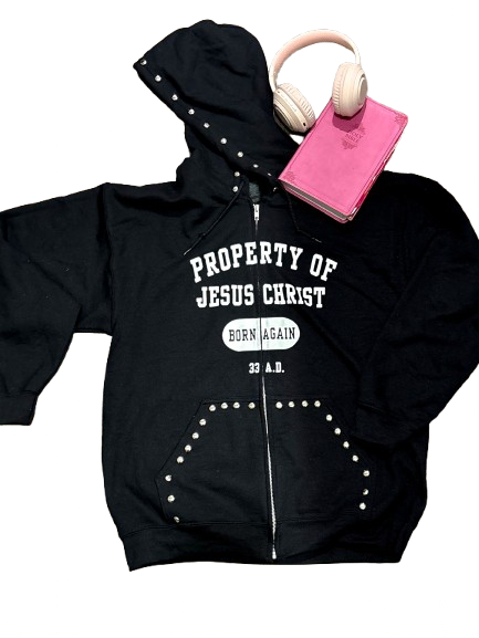 Property of Jesus Christ Zip-up Hoodie