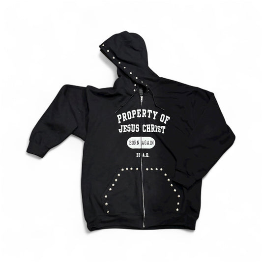 Property of Jesus Christ Zip-up Hoodie
